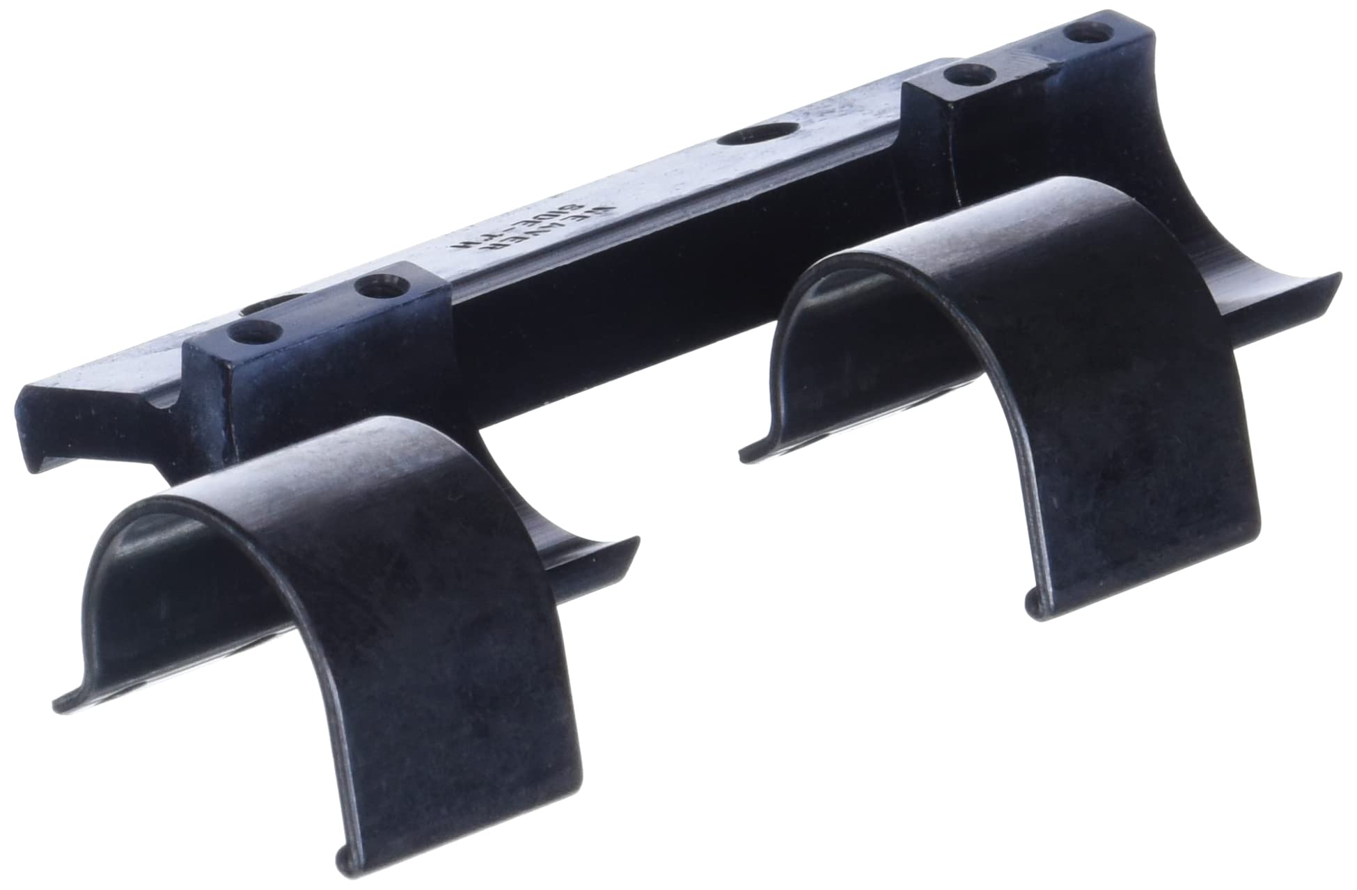 Weaver Side Mount Base - 1-Inch High Bracket and Rings, Gloss Black