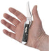 Case XX WR Pocket Knife Rough Black Jigged Synthetic Russlock Item #18224 - (61953L SS) - Length Closed: 4 1/4 Inches