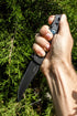 Ruike Tactical Pocket Knife for men Folding Knife Frame Lock 14C28N Steel Camping Knives Small Hiking Work Utility Knife Blet Clip Women Gifts EDC Tool Gear P108-SB