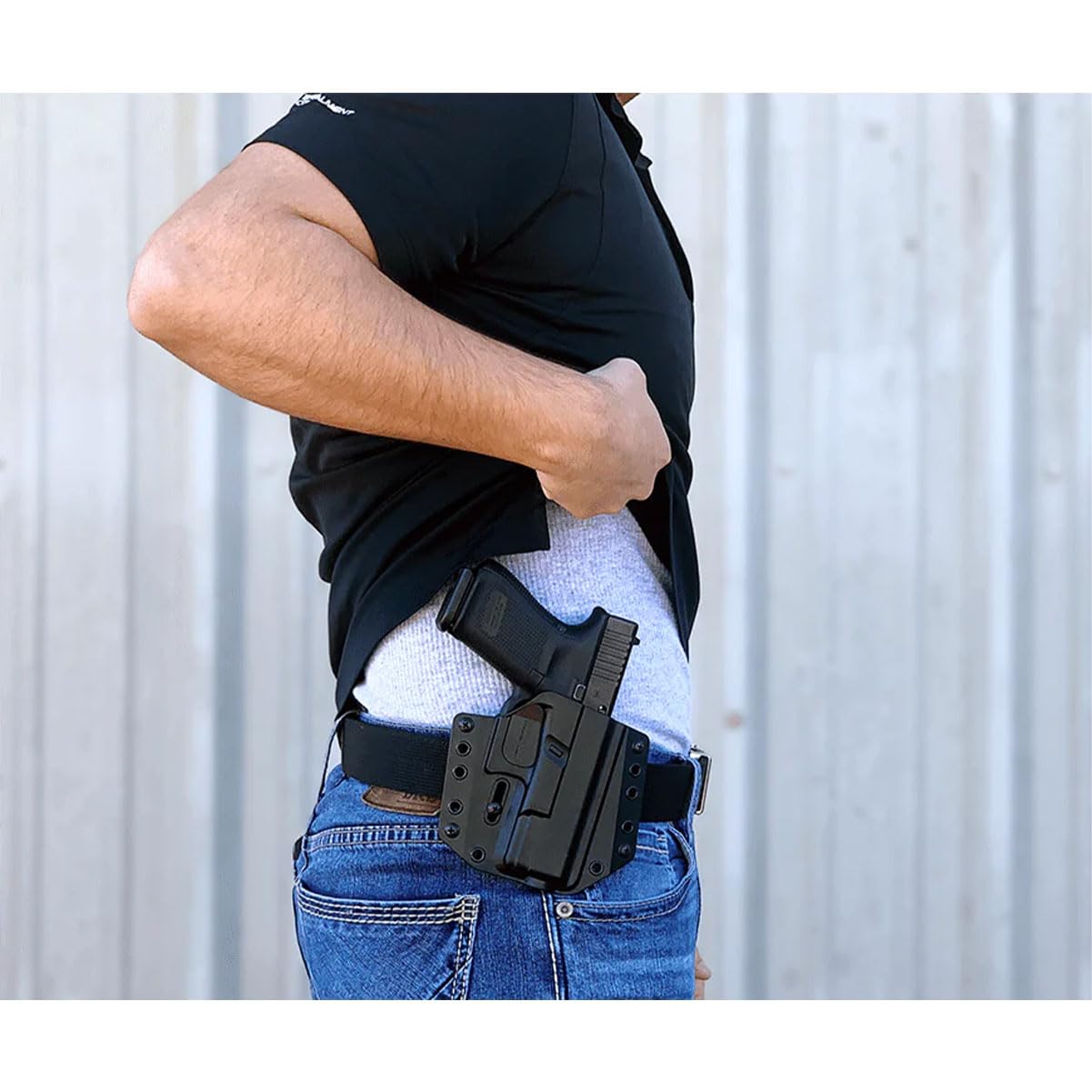 Bravo BCA for Glock 19 OWB BLK RH