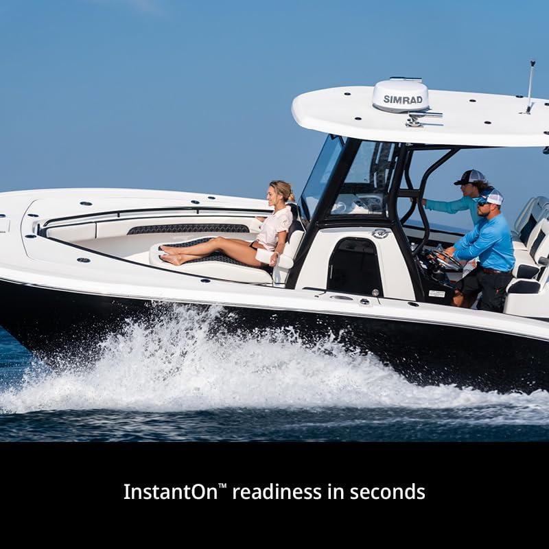 Simrad Marine Electronics, HALO20 Radar System, 24 Nautical Mile Range, Compact 20 Inch Dome, White, 000-14537-001
