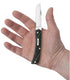 Case WR XX Pocket Knife Rough Black Synthetic Sod Buster Jr Item #18229 - (6137 SS) - Length Closed: 3 5/8 Inches