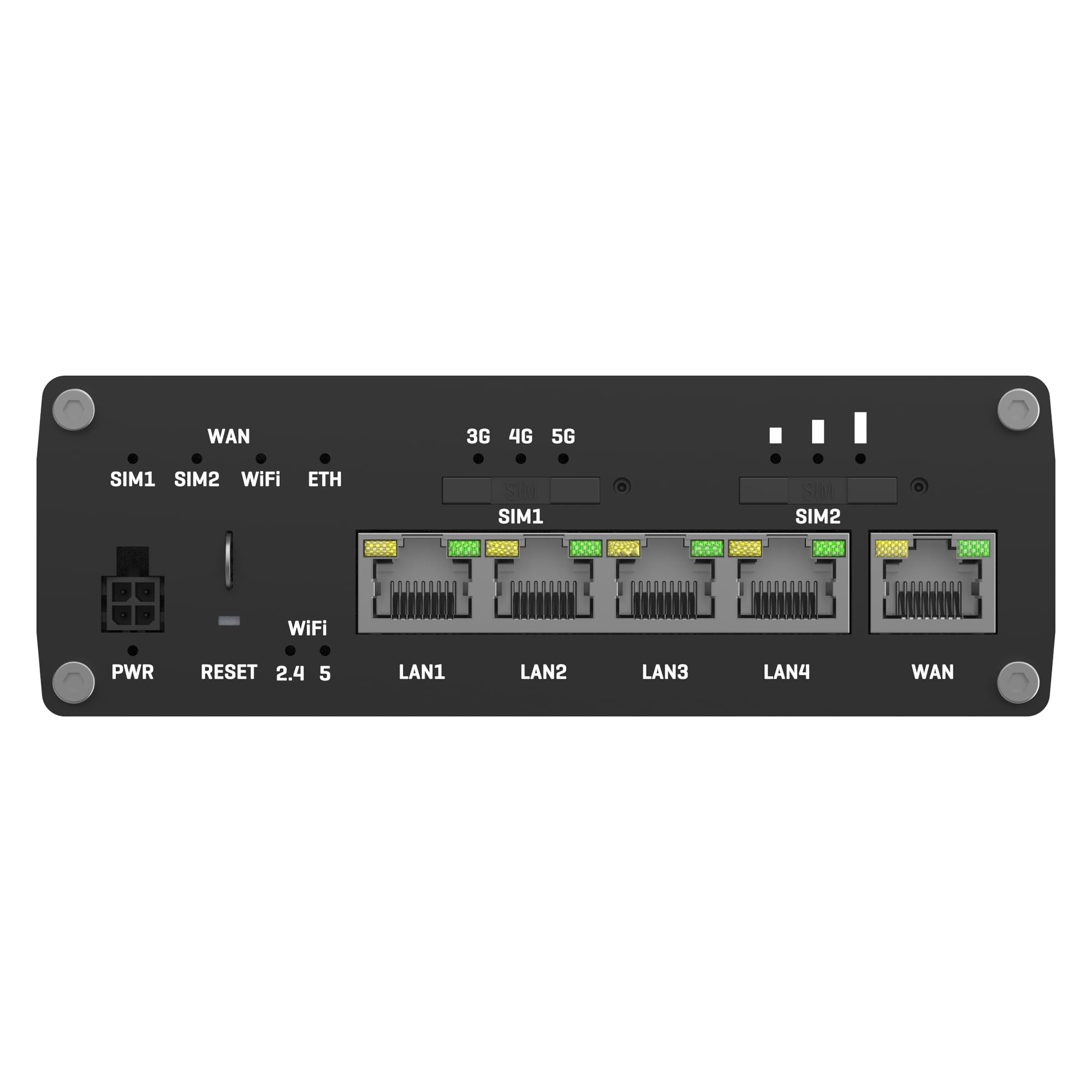 RUTM50 North America/Standard Package with Universal PSU, 5G Backward COMPATIB