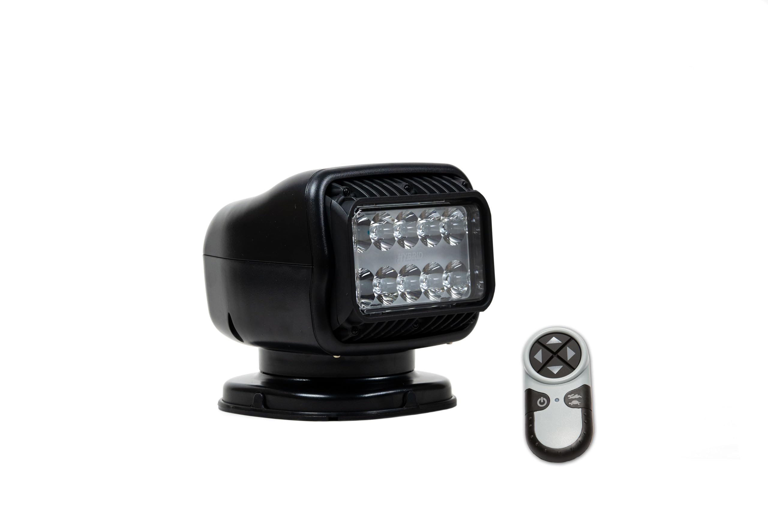 Golight GT Series | 20518GT LED Hybrid, Permanent Mount, Wireless Handheld Remote, Black
