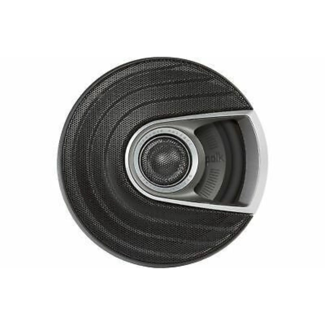 Polk Audio MM522 Mobile Monitor Series 5.25 Coaxial Car Speakers - Ultra-Marine Certified 2-Way Boat & Car Audio, 50-40kHz Frequency Response, Titanium-Plated Woofer Cone & Terylene Dome Tweeter