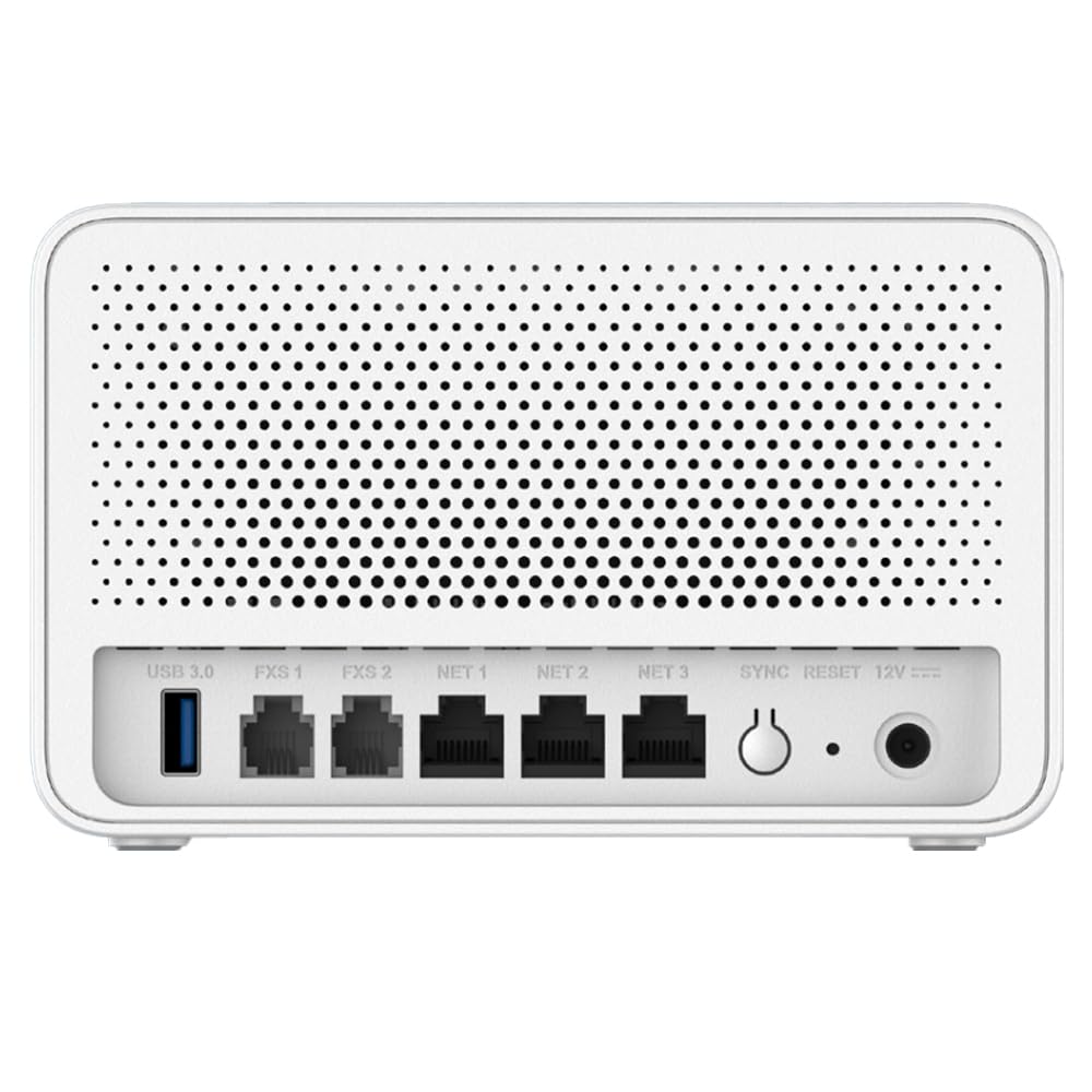 Grandstream GWN7062ET | AX3000 Wi-Fi 6 Router | 2 FXS Ports