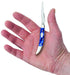 Case WR XX Pocket Knife Small Texas Toothpick Sparxx Blue Pearl Kirinite Item #23437 - (1010096 SS) - Length Closed: 3 Inches