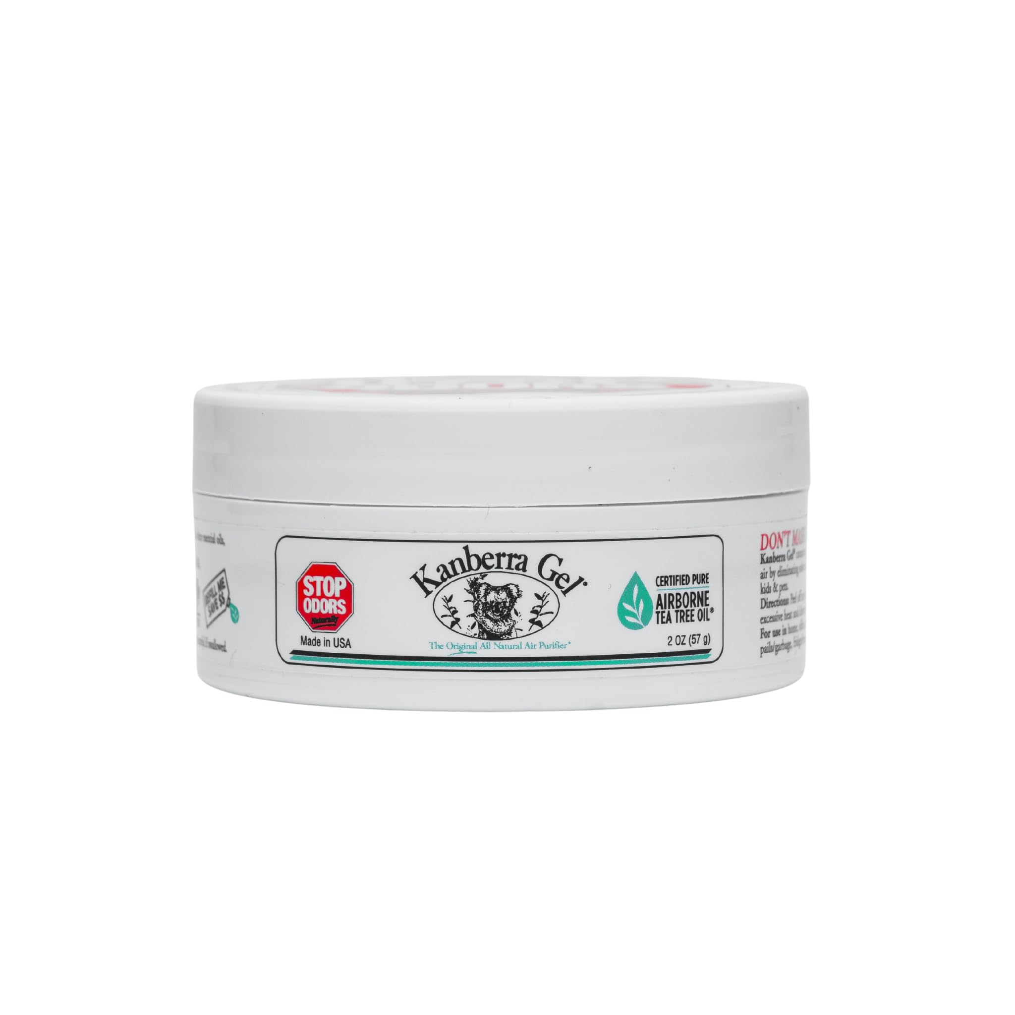 KANBERRA GEL 524001 Natural Air Purifier Gel, 2-Ounce