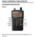 Uniden Bearcat SR30C, 500-Channel Compact Handheld Scanner, Close Call RF Capture, Turbo Search, PC programable, NASCAR, Racing, Aviation, Marine, Railroad, and Non-Digital Police/Fire/Public Safety