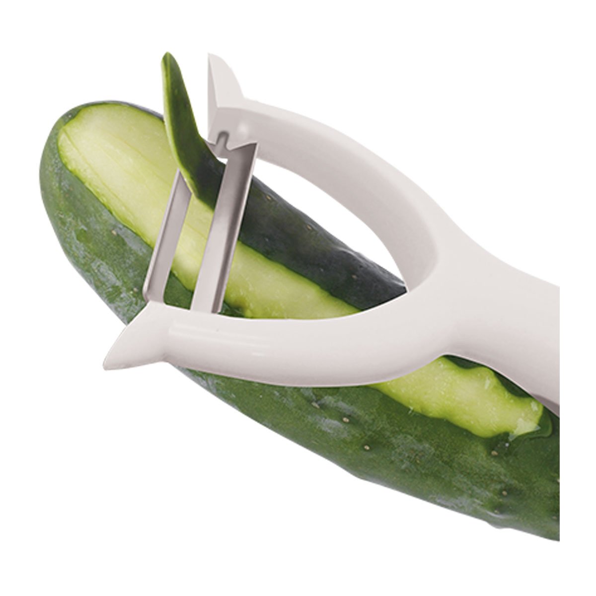 Starfrit 094119-006-0000 Y Peeler, 3" x 1" x 6.6", Silver