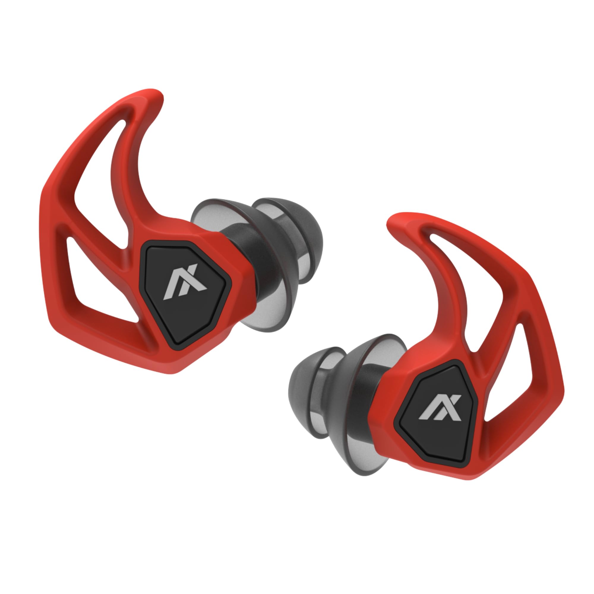 AXIL X30i Noise Reduction Ear Plugs - Black - Hear-Through Mode Hearing Protection for Concerts, Live Events, Shooting, Sports - 25dB Reusable Foam and Silicone Eartips with Carrying Case