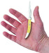 Case WR XX Pocket Knife Yellow Synthetic SS - Small Texas Toothpick Item #81095 - (310096 SS) - Length Closed: 3 Inches
