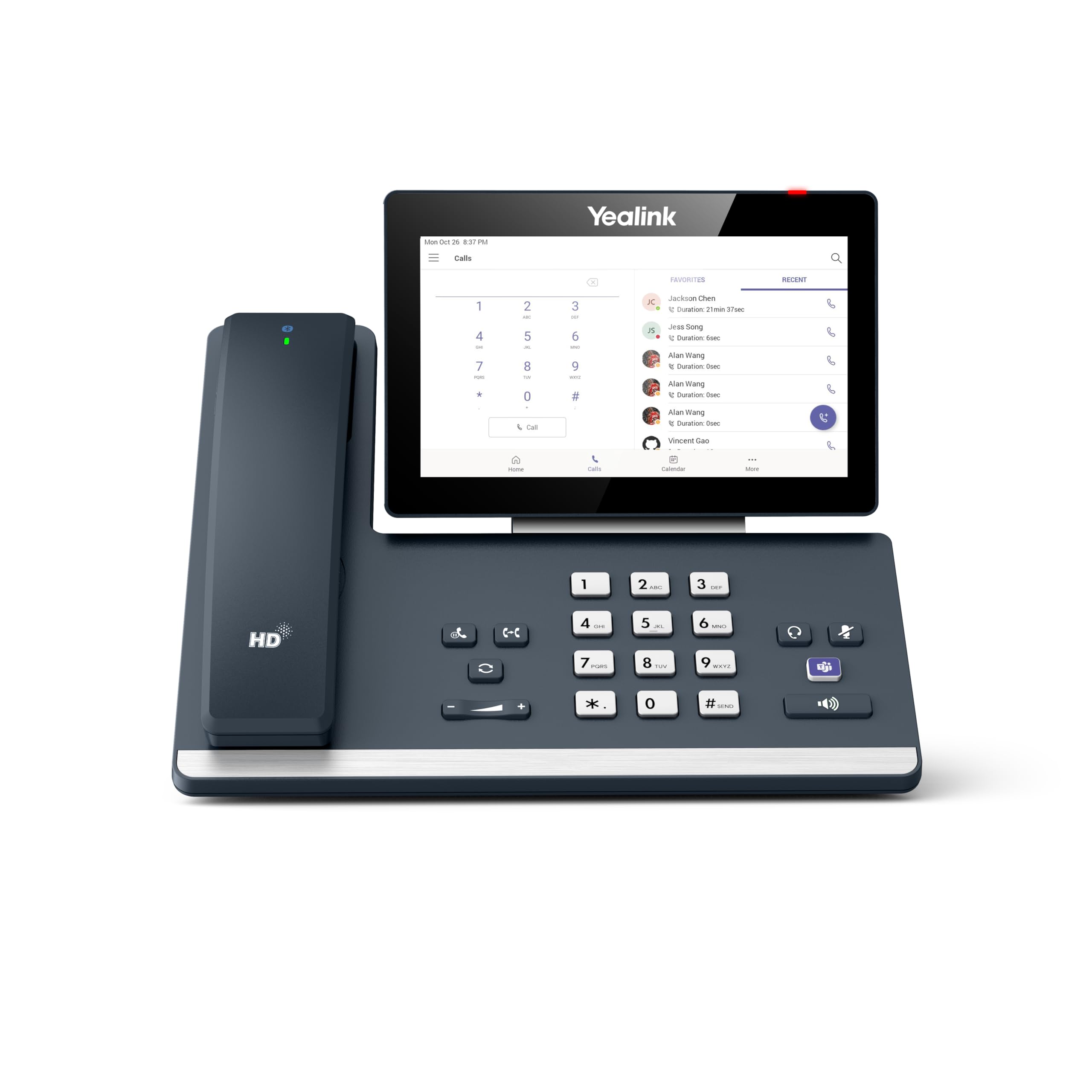 Yealink MP58-WH-TEAMS-E2 - PoE - Android 13 OS - 7 inch (1024 x 600) capacitive Touch Screen - Power Adapter NOT Included