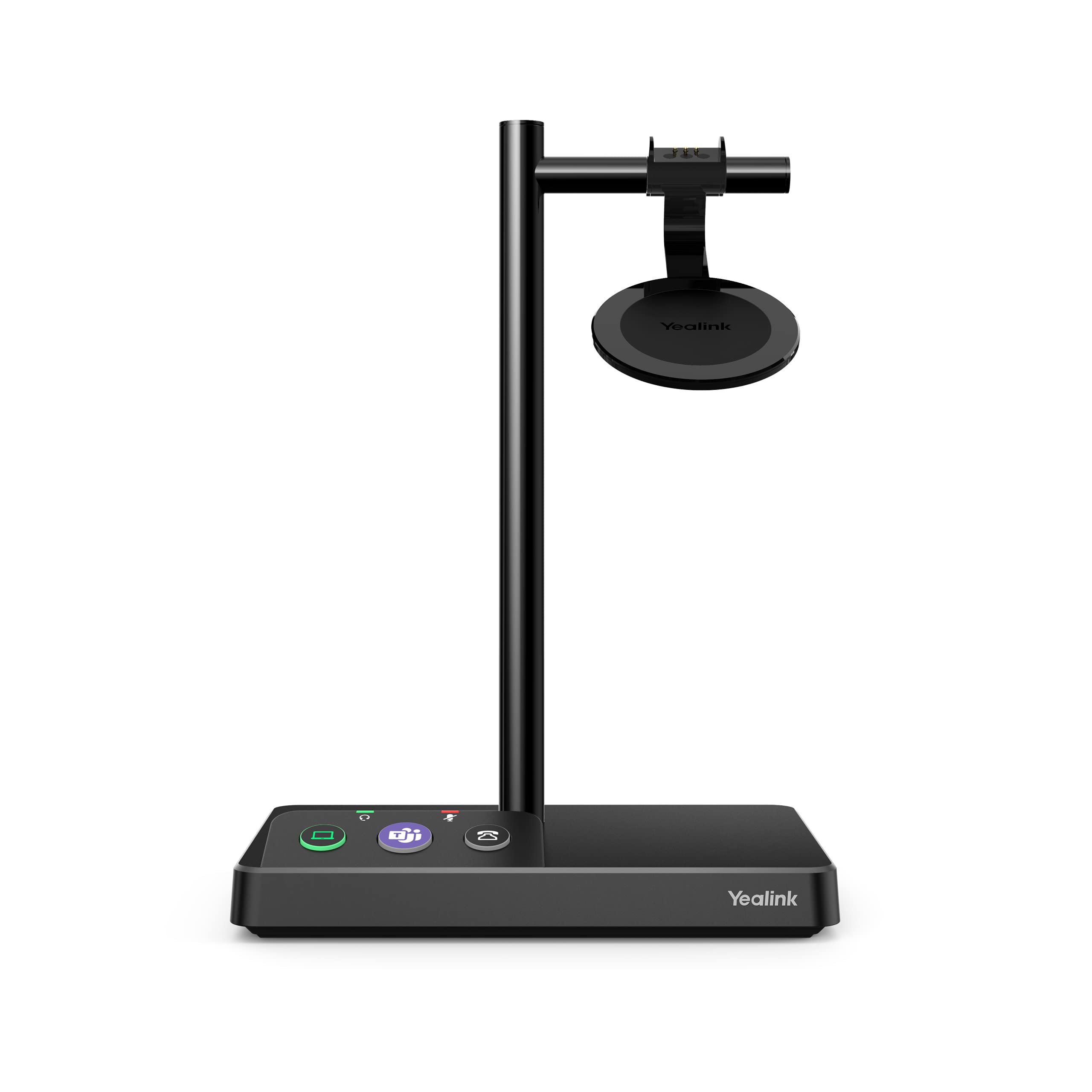 Yealink WH62 Duo Teams Wireless Noise Canceling Headset - Headset Connects and Works with USB Enabled Desk Phones, Computers and Softphones.