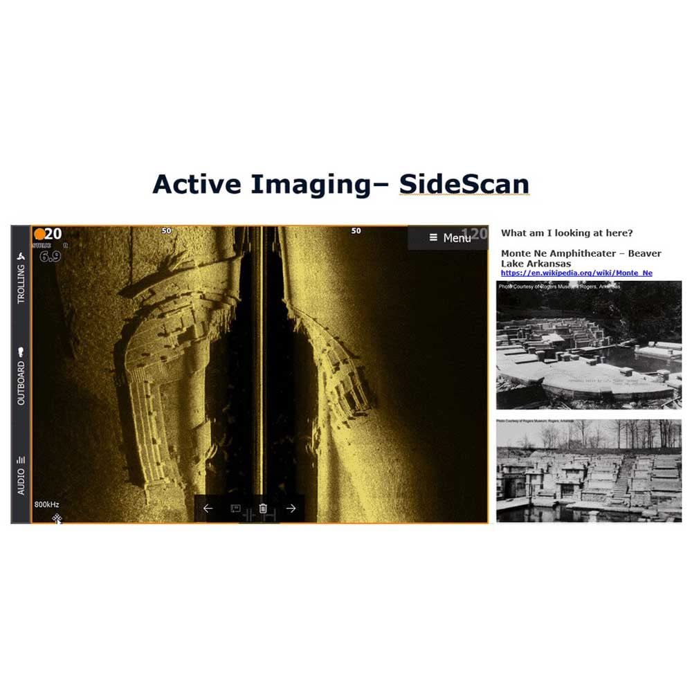 Lowrance Active Imaging 3-in-1 Transducer with CHIRP, SideScan, DownScan Sonar, 000-14489-001