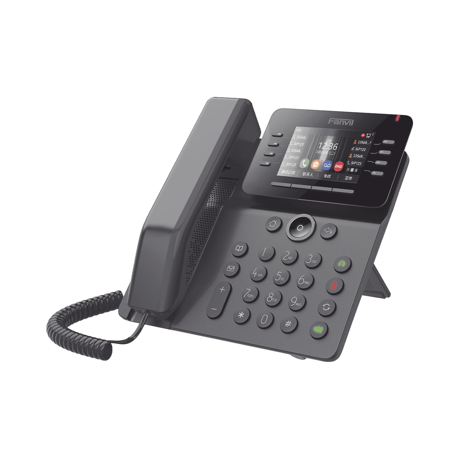Fanvil V64 Prime Business Phone 12 SIP Lines HD Voice PoE and Dual Gigabit Ports