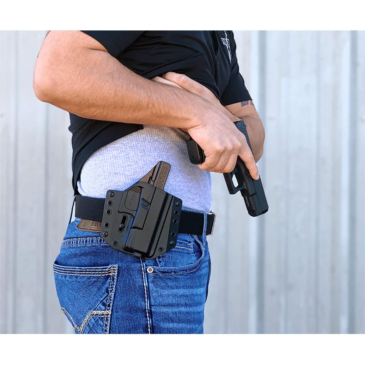 Bravo BCA for Glock 19 OWB BLK RH