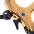 Stan OnneX Clicker Thumb Bow Release Aid for Archery & Hunting - Adjustable, DLC-Coated Resistant Internals, Smooth Action, Click-Feedback System, Modular 3 or 4 Finger Fit, Heavy Metal, Large