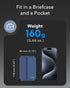 Cudy TR3000 Pocket-Sized Wi-Fi 6 Wireless 2.5Gb Travel Router | WiFi Router | OpenVPN, Wireguard, Connect to Public & Hotel Wi-Fi login Page, RV