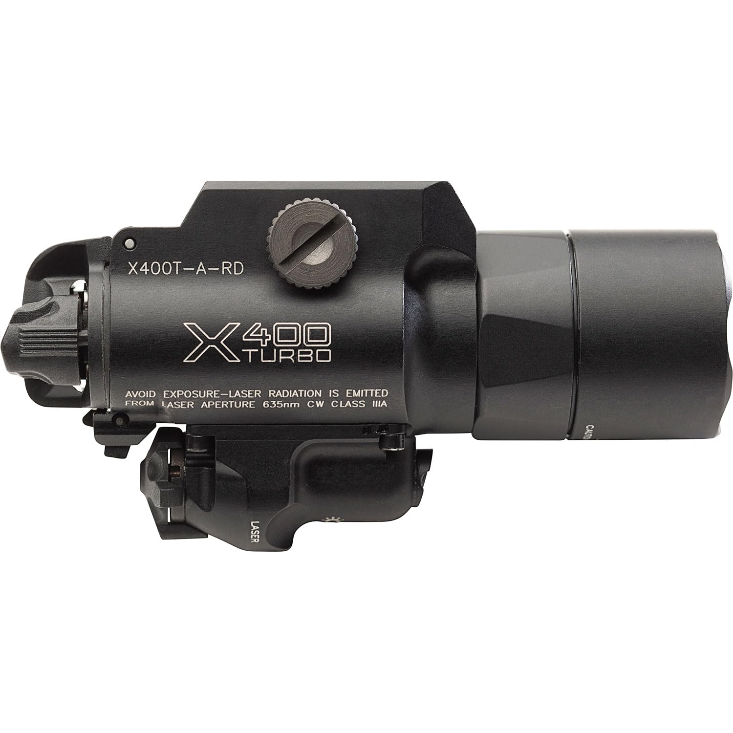 SureFire Weaponlight LED - X400T-A-GN 650 Lumens 66,000 Candela - Black
