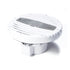HERTZ HMX 8 LD-TW - 8" 4-Ohm Coaxial Marine Speakers with RGB LEDs, White Grilles, Pair