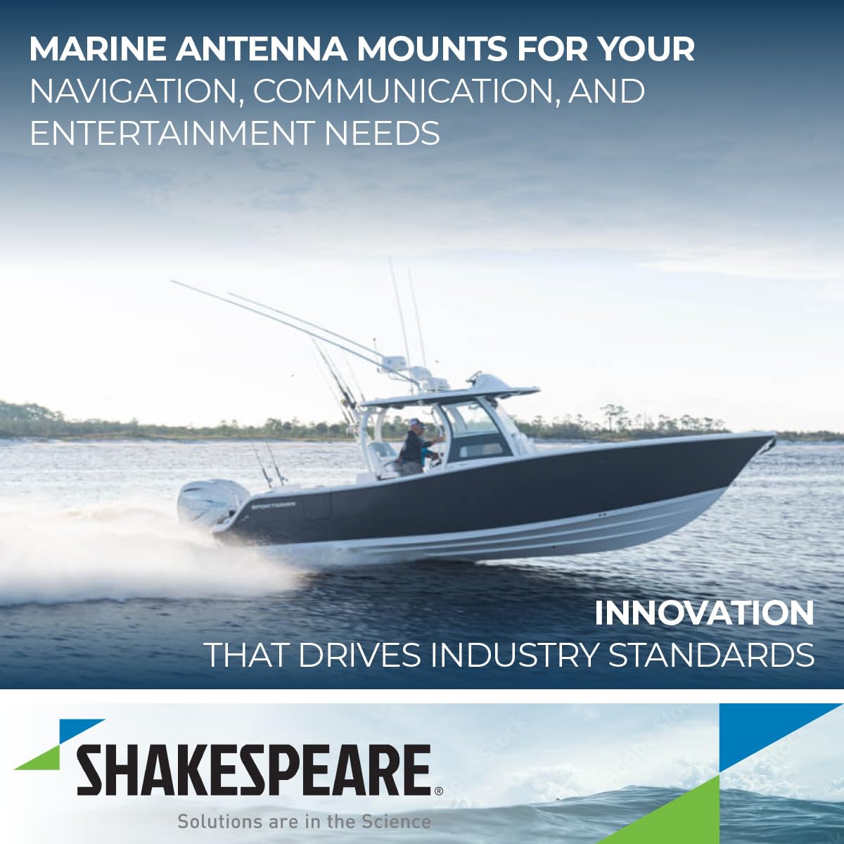 Shakespeare 81-S Stainless Steel Swivel Mount