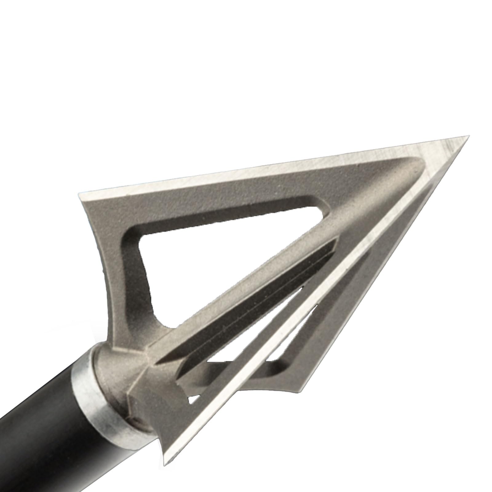 G5 Outdoors Montec 100% Steel Premium Crossbow Fixed Broadheads. Simple to Use, High Performance Broadhead. (3 Pack) (Made in The USA)