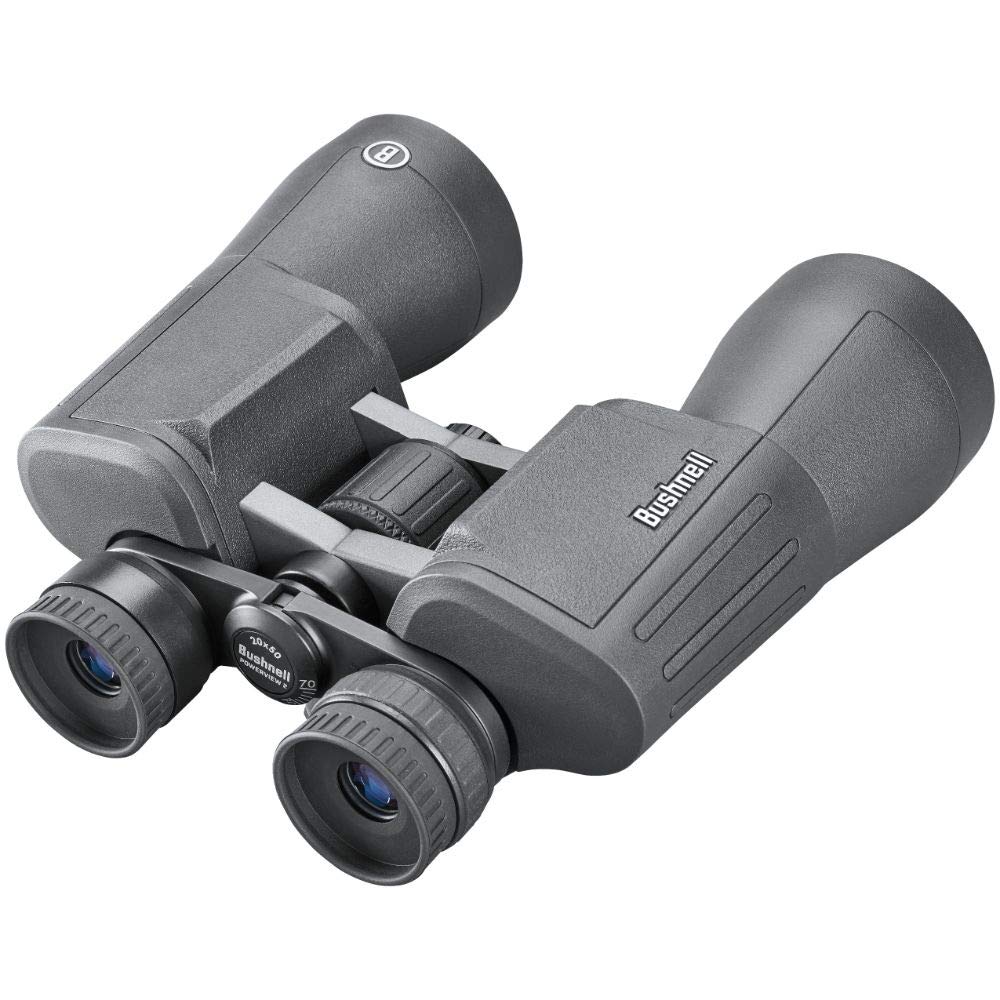 Bushnell PowerView 2 20x50 Binoculars - High-Definition with Multi-Coated Lenses, Durable Aluminum Alloy Chassis, Wide Field of View, Ideal for Wildlife Observation, Hiking and Sporting Events