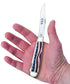 Case WR XX Pocket Knife Patriotic Smooth Natural Bone Trapper Item #64132 - (6254 SS) - Length Closed: 4 1/8 Inches