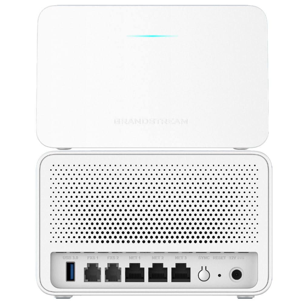 Grandstream GWN7062ET | AX3000 Wi-Fi 6 Router | 2 FXS Ports