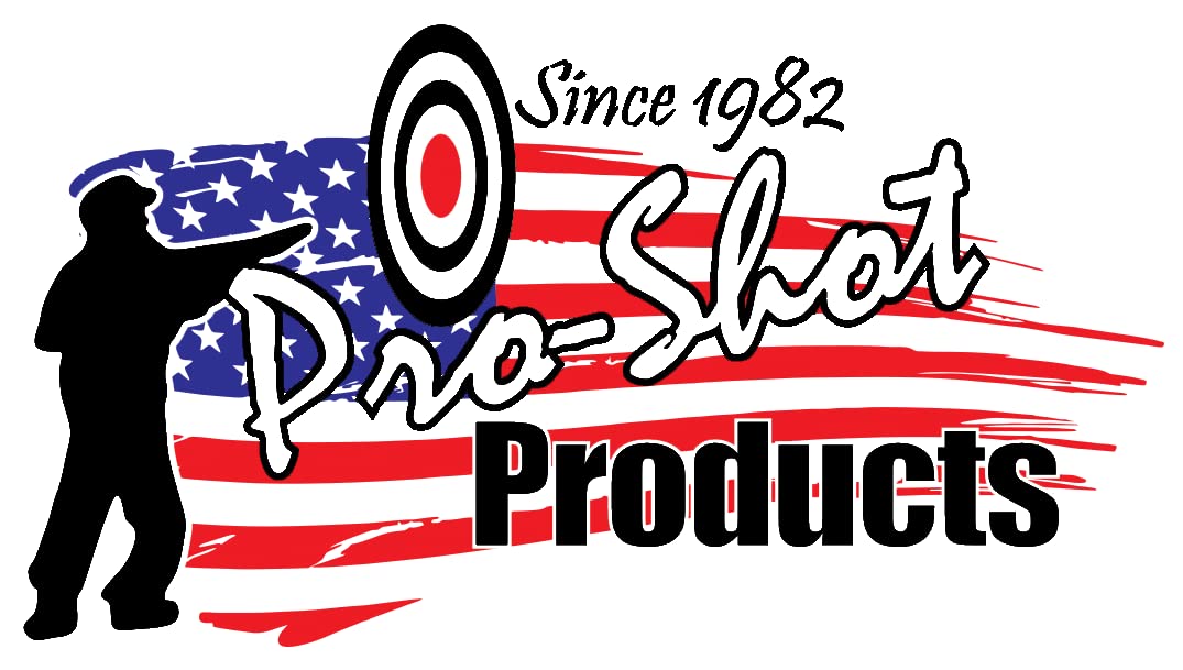 Pro-Shot .22 Cal Pistol Cleaning Kit – Compact 6.5" Rod, Brass Jag, Bore Brush, Cotton Mop, Flannel Patches, CLP & Grease for Handguns – Portable Range Bag Kit – Made in USA