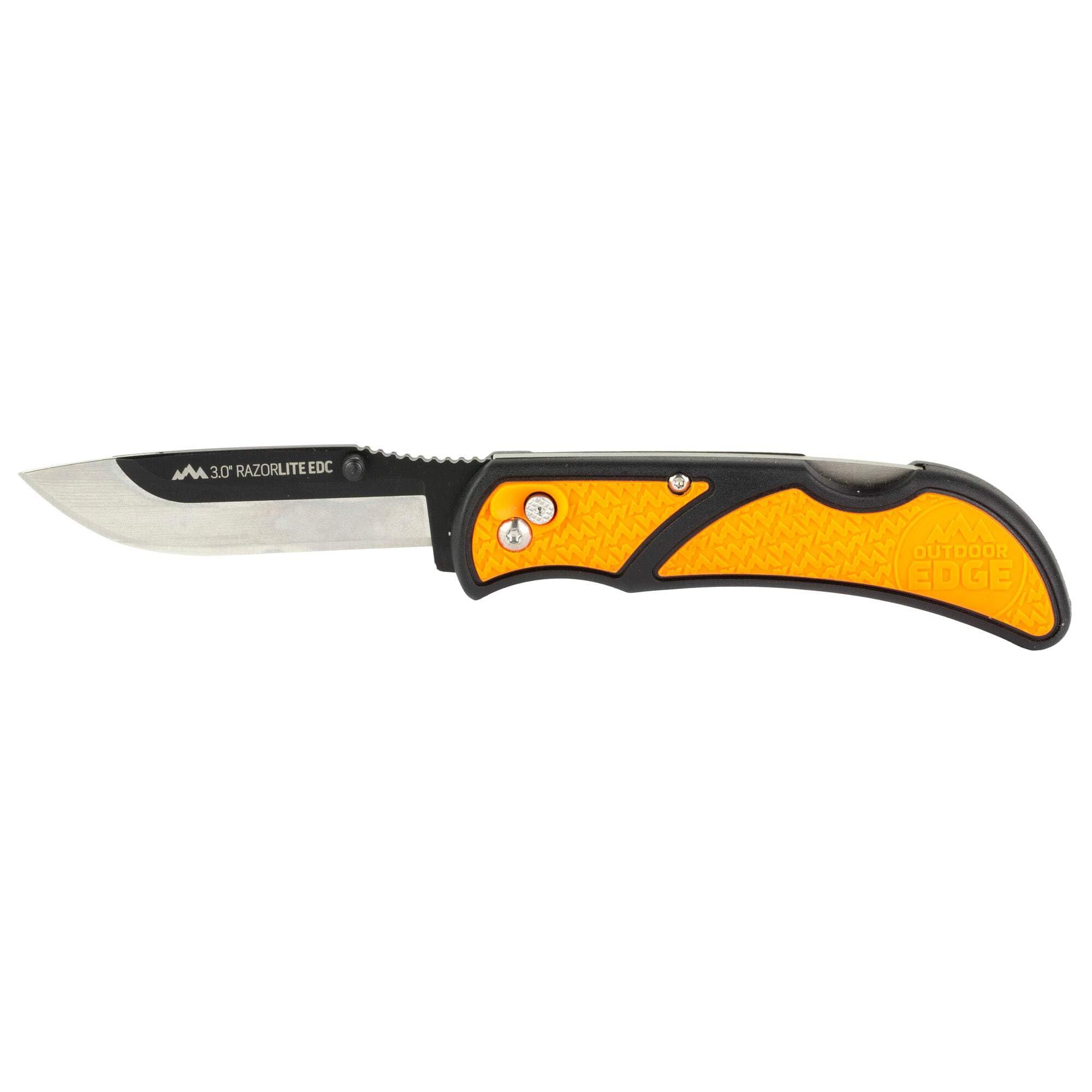 Outdoor Edge Cutlery Corp Wild-Bone Set, Orange