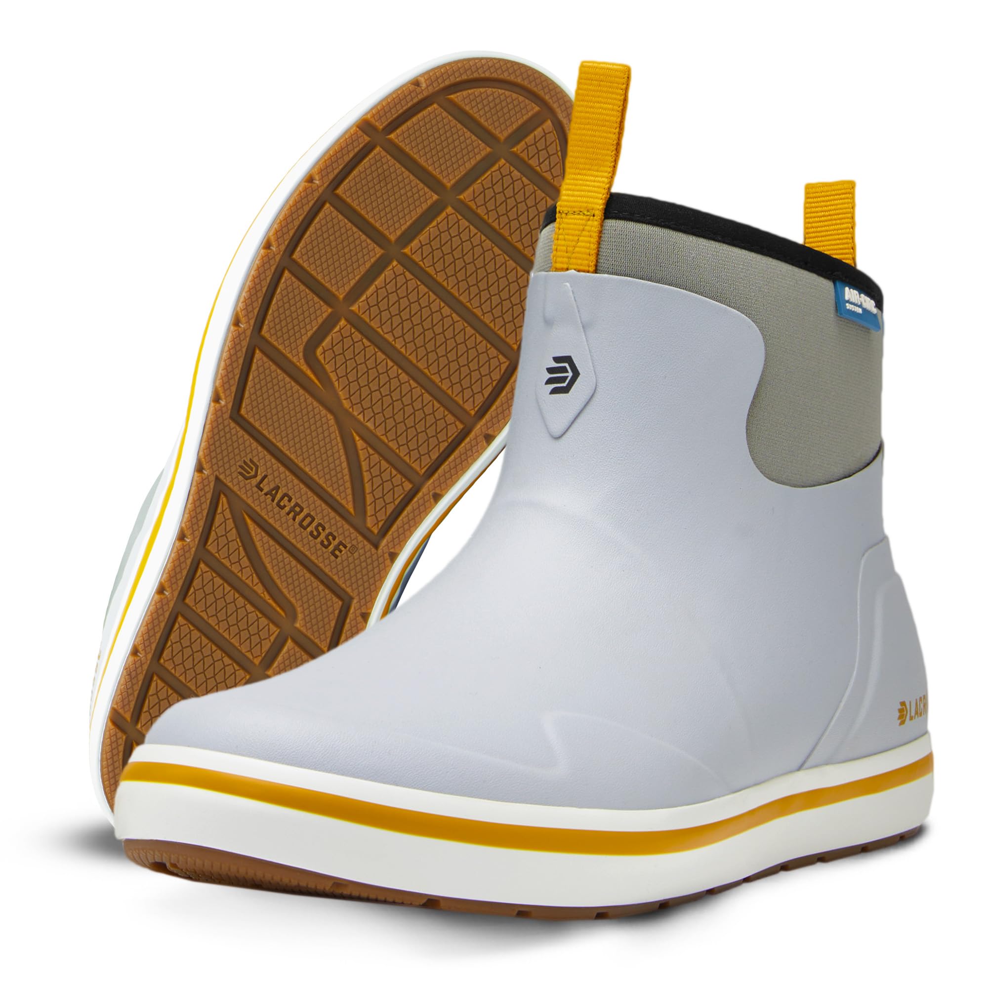 LaCrosse Alpha Deck Rubber Boots, Wild Dove, 8