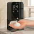 GentleJet NobleJet Automatic Foaming Soap Dispenser Touchless Sensor, LED Display, 5 Foam Levels, Wall Mount or Countertop, Rechargable USB-C or Battery Powered, Aluminum Alloy, 480 ml Refillable