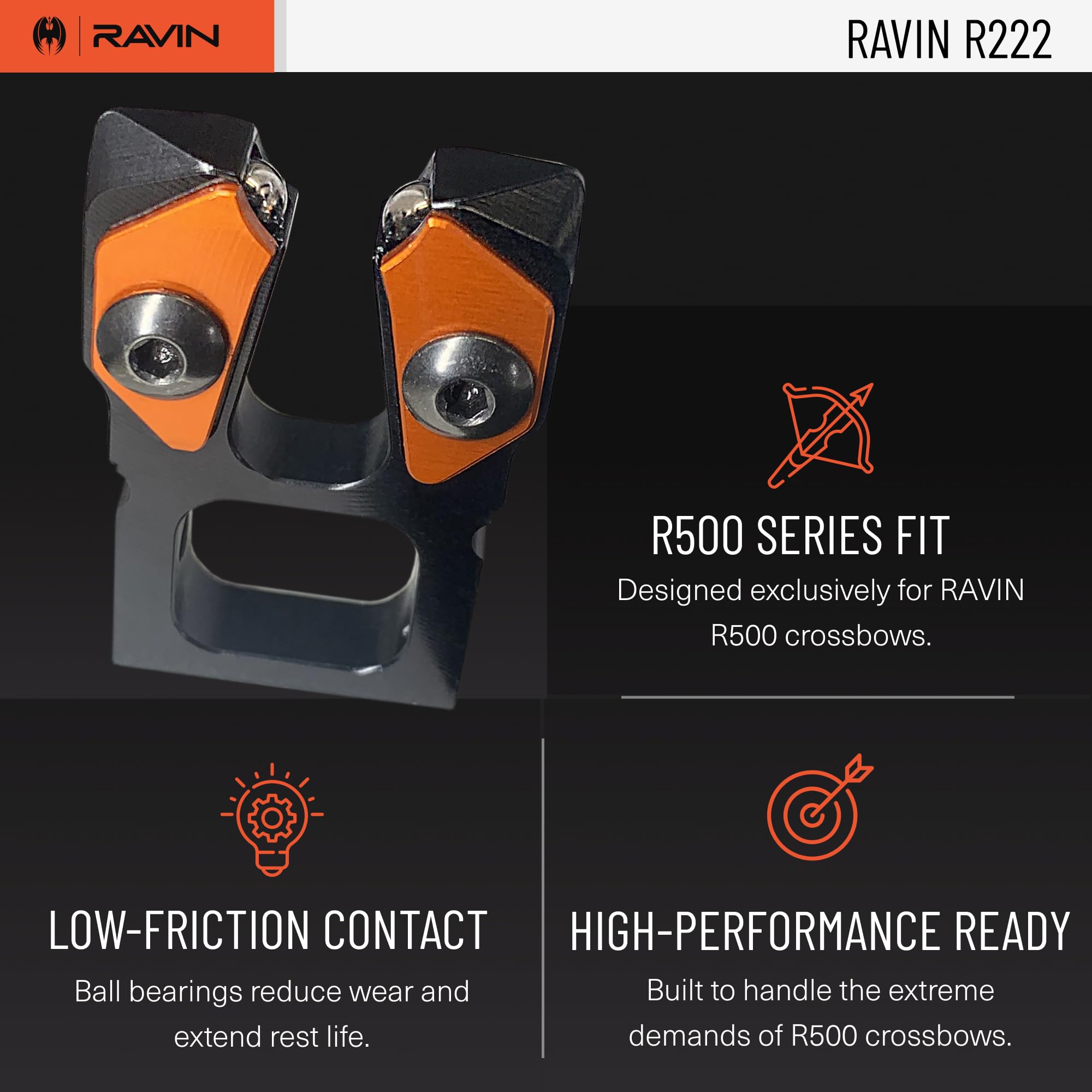 RAVIN R500 Replacement Rest with Ball Bearings for R500 Series