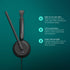 EPOS Impact 460T Binaural On-Ear USB C and USB A Wired Headset with Dual Noise-Canceling Mics, Microsoft Teams Certified, Plug-and-Play, Ideal for Office, Remote Work, Zoom & Business Calls