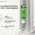 GentleJet OpalDrop Automatic Liquid Soap Dispenser – Touchless Sensor, USB-C Rechargeable, 304 Stainless Steel, IPX5 Water-Resistant for Kitchen Sink Bathroom, 9.13 oz / 270 ml