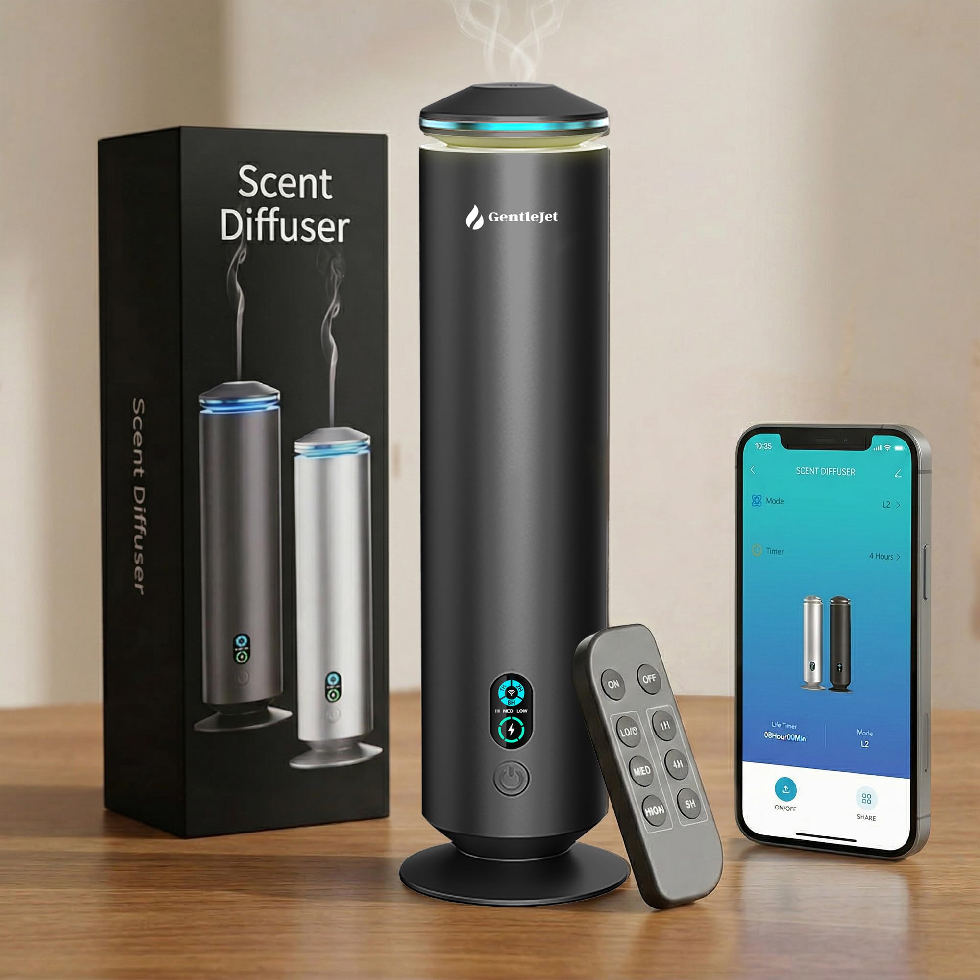 MajesticMist WiFi App - Black