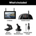 Furrion 2021124370 Vision S+ RV Backup Camera System - 5" Monitor, Rear Sharkfin Camera #FOS5HTASF