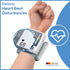 Beurer Wrist Blood Pressure Machine with Adjustable Blood Pressure Cuff - Automatic & Digital Wrist Blood Pressure Monitor, 2x60 Memory Reading, XL LCD Display - Home BP Monitor, BC30