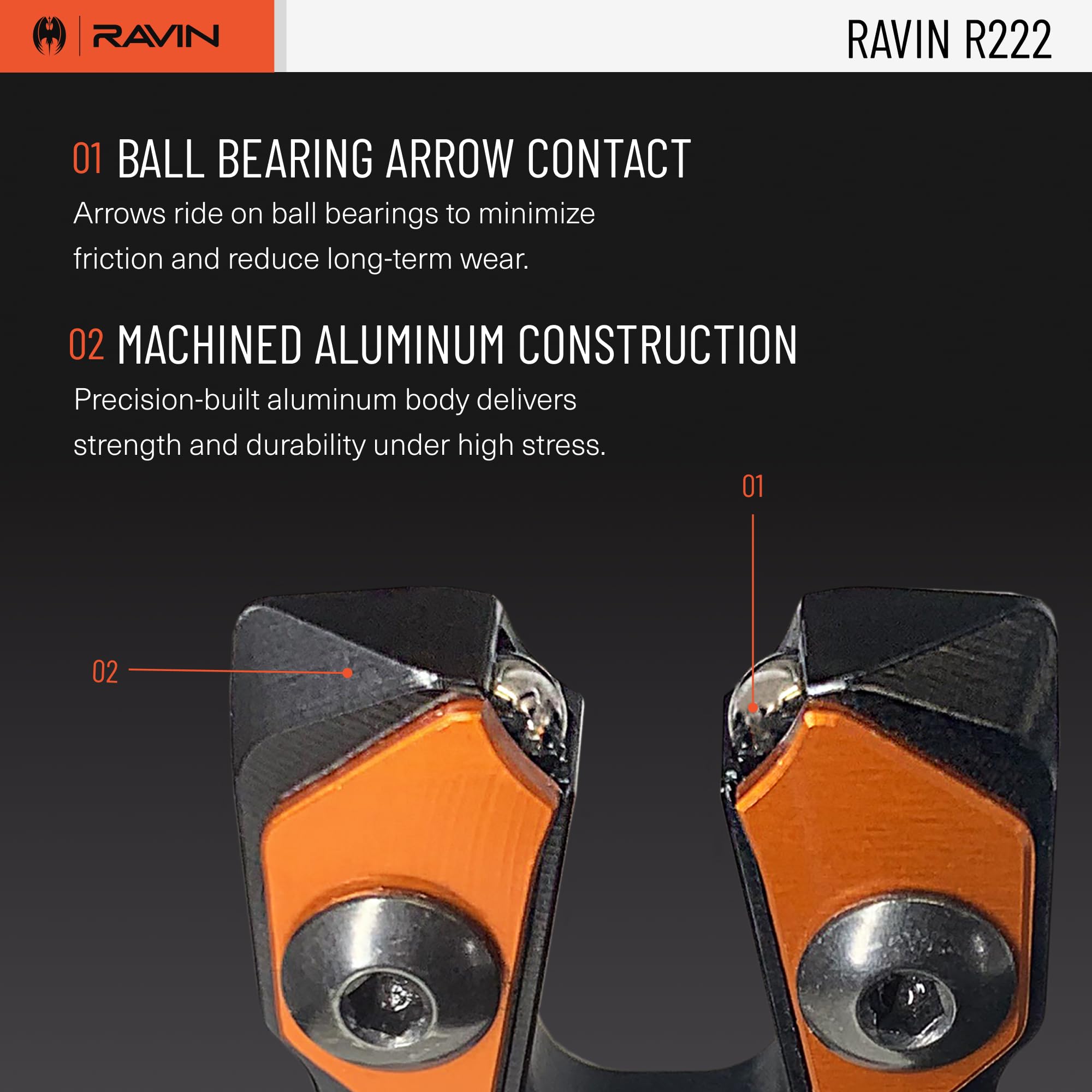 RAVIN R500 Replacement Rest with Ball Bearings for R500 Series