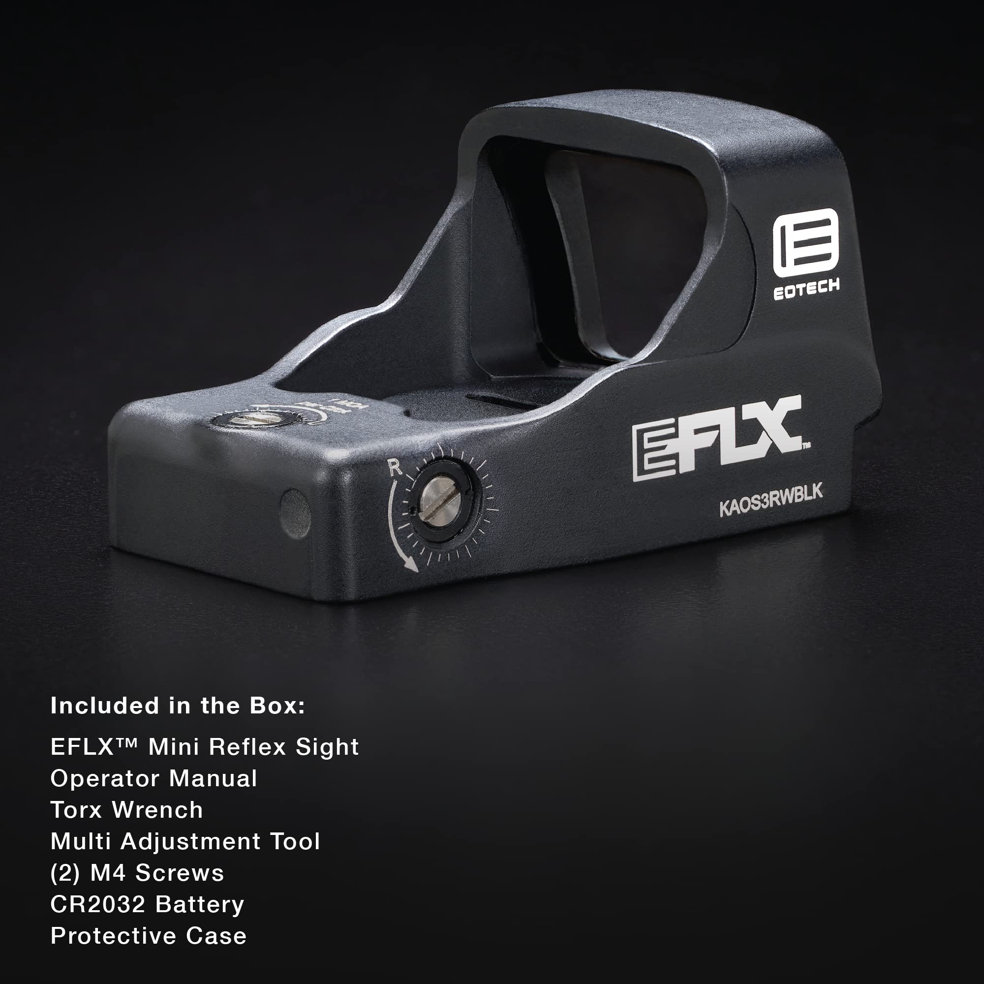 EOTECH Mini Reflex Holographic Weapon Sight, 3 MOA Dot