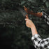 Barebones Timber Saw - Hand Saw with Ergonomic Walnut Handle for Camping, Pruning, and Wood Cutting - Curved Blade and Root Cutter with Sheath