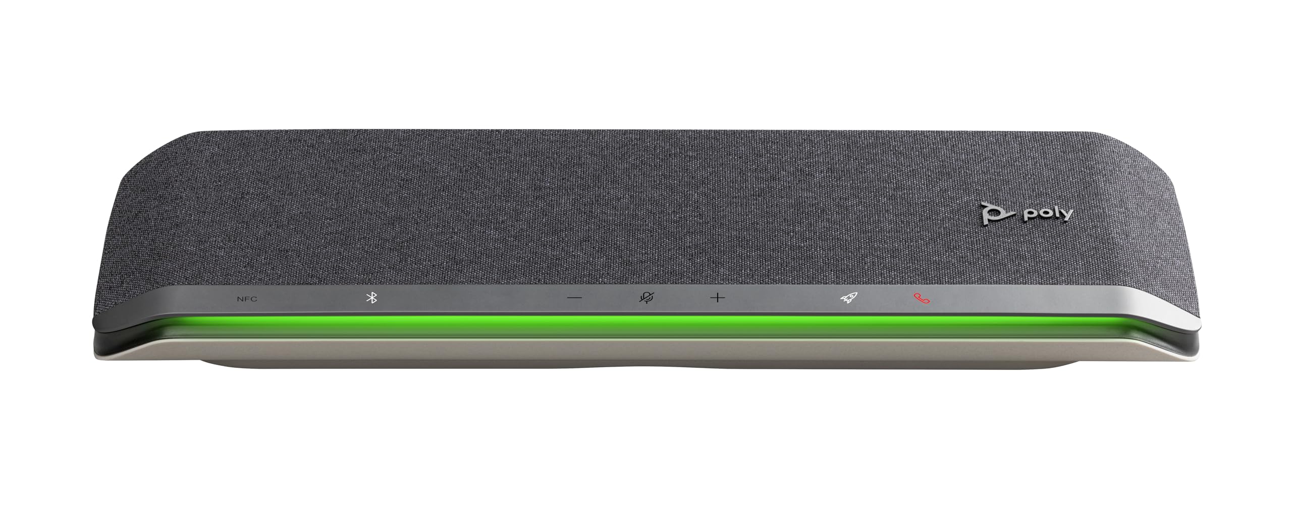 Poly - Sync 60 Smart Speakerphone for Conference Rooms (Plantronics) - Connect to PC/Mac via Combined USB-A/USB-C Cable, Smartphones via Bluetooth - Works with Teams, Zoom (Certified) & More