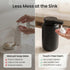 GentleJet SimpleFoam Automatic Foaming Soap Dispenser Touchless - Rechargeable Sensor Soap Dispenser for Bathroom & Kitchen Sink, Dual Foam Levels, Auto-Clean, IPX5 Waterproof