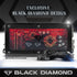 Black Diamond Dia-K1 1-Channel Monoblock Car Amplifier – Class D, 1800W Max, 250W RMS @ 4Ω, Remote Bass Knob, Overload & Thermal Protection