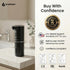 GentleJet JetFoam Automatic Foaming Soap Dispenser – Touchless Sensor, USB-C Rechargeable, Adjustable Output, IPX5 Waterproof for Bathroom Kitchen Sink, 10 oz / 300 ml