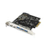VANTEC 5-Port USB 3.2 GEN2X2 20GBPS with 2C and 3A PCIE Host Card
