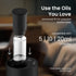 GentleJet LiteMist Waterless Nebulizing Essential Oil Diffuser – Cold Air Aromatherapy, USB-C Cordless 2000mAh Battery, Aluminum Portable for Home Office Car, 20ml