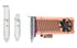 QNAP QM2-2P-344A Dual M.2 PCIe SSD Expansion Card, Supports up to Two M.2 2280/22110 Form Factor M.2 PCIe (Gen3 x4) SSDs, PCIe Gen3 x4 Host Interface, Low-Profile Bracket pre-Loaded, 2 x SSD